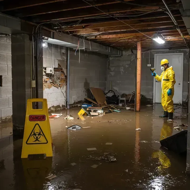 Flooded Basement Electrical Hazard in Arvada, CO Property